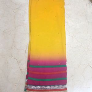 Designer Multi Colour Saree