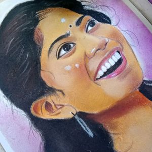 Saipallavi Painting Handmade Draw