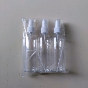 100 mL Refillable Spray Bottle (Pack Of 3)