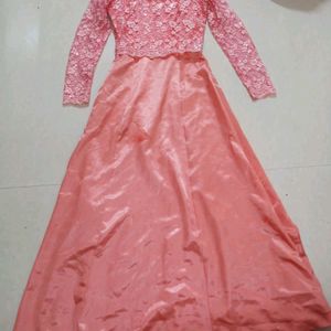 Stiched Gown Net