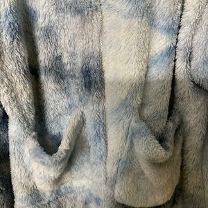 URBANIC Tie-dye Fur Jacket