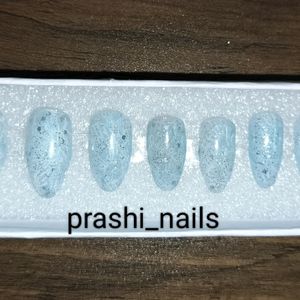 Dual Design Press On Nails Set (006)