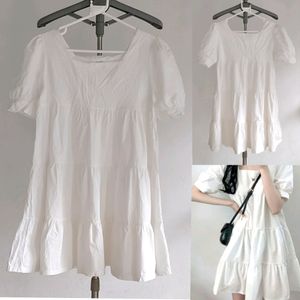 White Baby Doll Dress