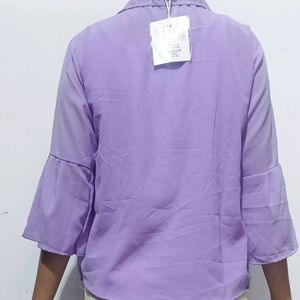 Lavender Korean Shirt