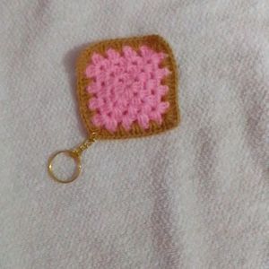 Crochet Keychains Including A Purse Keychain