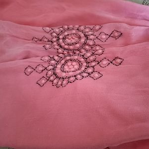 Lucknowi Karta Dupatta Set