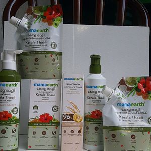 Combo Of Mamaearth 6 Shampoo, Mask &cream, Oil