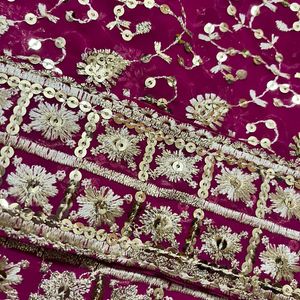 Pink Wedding Saree