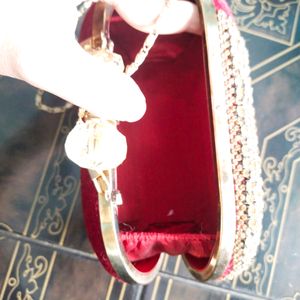 Red Party Wear Purse