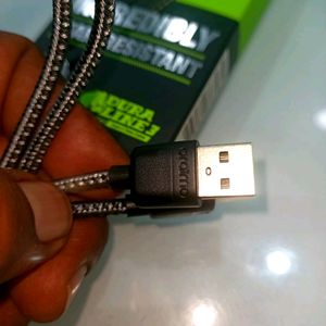 ARAIMO DATA CABLE [ UNBREAKABLE ] FAST CHARGING