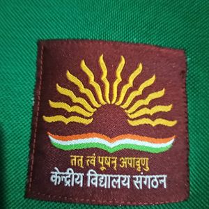 Sports T Shirt For Kendriya Vidyalaya Green Colour