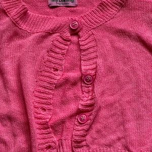 Hot Pink Cardigan