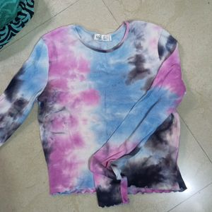 Multi Color Full Sleeve Top