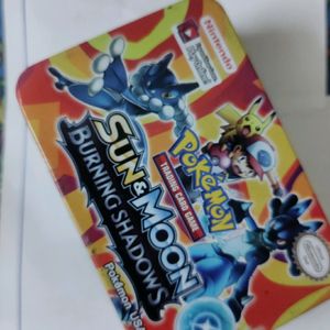 Pokemon Golden Legendary Cards With Metal Box