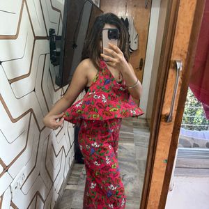 Floral Jumpsuit