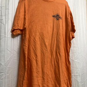 Margaitaville Orange Cotton T shirt