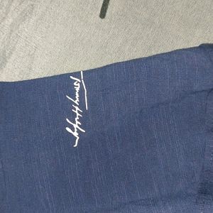 Tommy Hilfiger T-shirt Navy Blue In New Condition