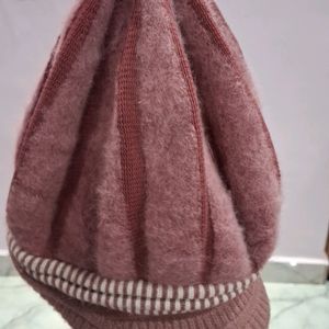 Woollen Cap In Hat Style