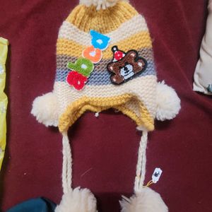 Kid Woolen Cap