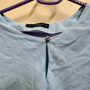 Light Blue Women Top