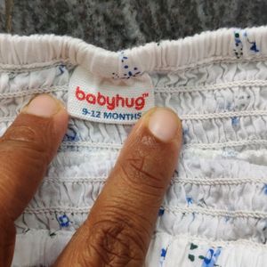 Unused Babyhug Brand Pure Cotton Frock