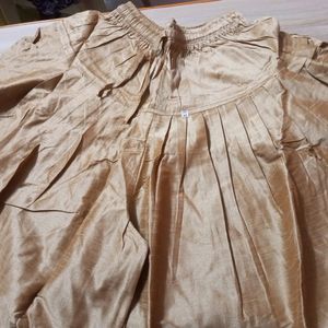 Cream Dhoti Dupion