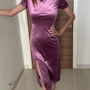 Zara Dress Slit Cut