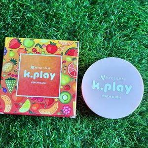 MYGLAMM K Play Peach Blush