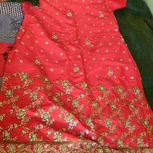 Beautiful Suite Banarasi Silk 1 2 Time Use