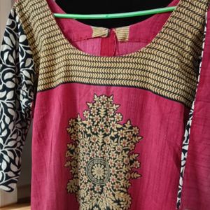 Paty Wear  Beautiful Printed Kurta XXL