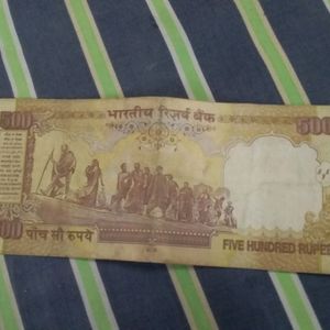 Old 500rs Note