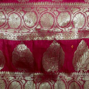 Jaipuri Pure Silk Bandhej Dupatta