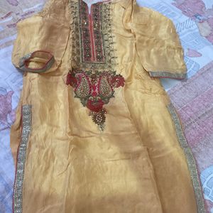 Heavy Partywear Patiyala Punjabi Suit