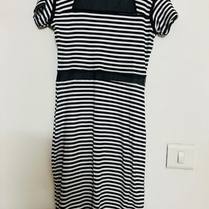 Zebra Print Party Dress