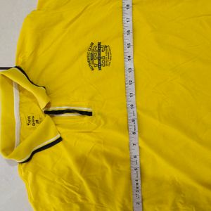 Yellow Brand New Tishirt For Men