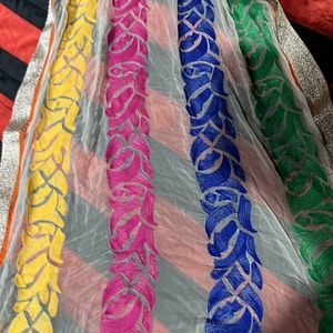 Multicolour Chunni/Dupatta