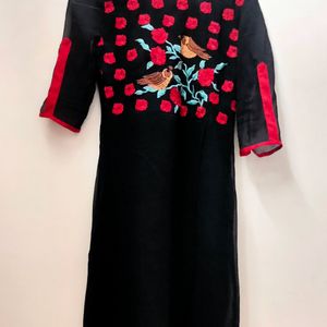 Anouk Black Kurta