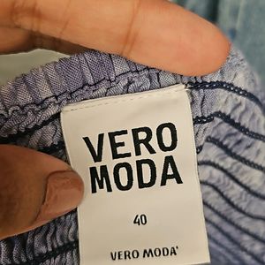 Vero Moda Marble Print Tube Dress