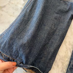 Vintage Washed Denim Jeans (no Defects)