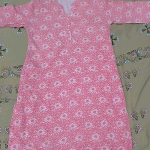 Straight Knee Length Kurti