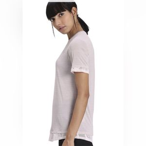 PUMAWomen Self Design Round Neck PinkT-Shirt