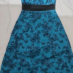 Imported Blue Prom  Dress