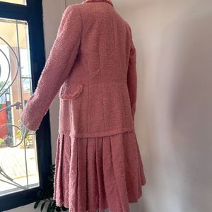 Pink Tweed Dress FIXED PRICE