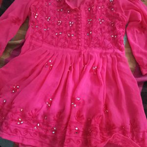 Chiken Kadi Short Kurti For Girls