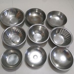 bowl set,steel combo