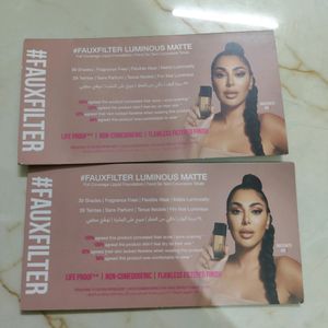 Huda Beauty Foundation Sample Card..