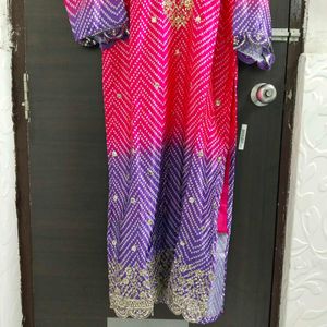 New Unused Chinnon Resham Work Suit