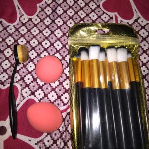 Brush Set Beauty Blender