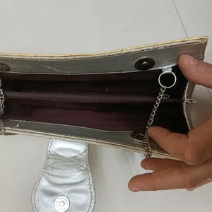 Preety Hand Clutch With Chain For Women.