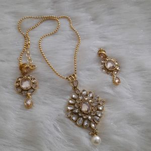 High Gold Polish Pendal Set